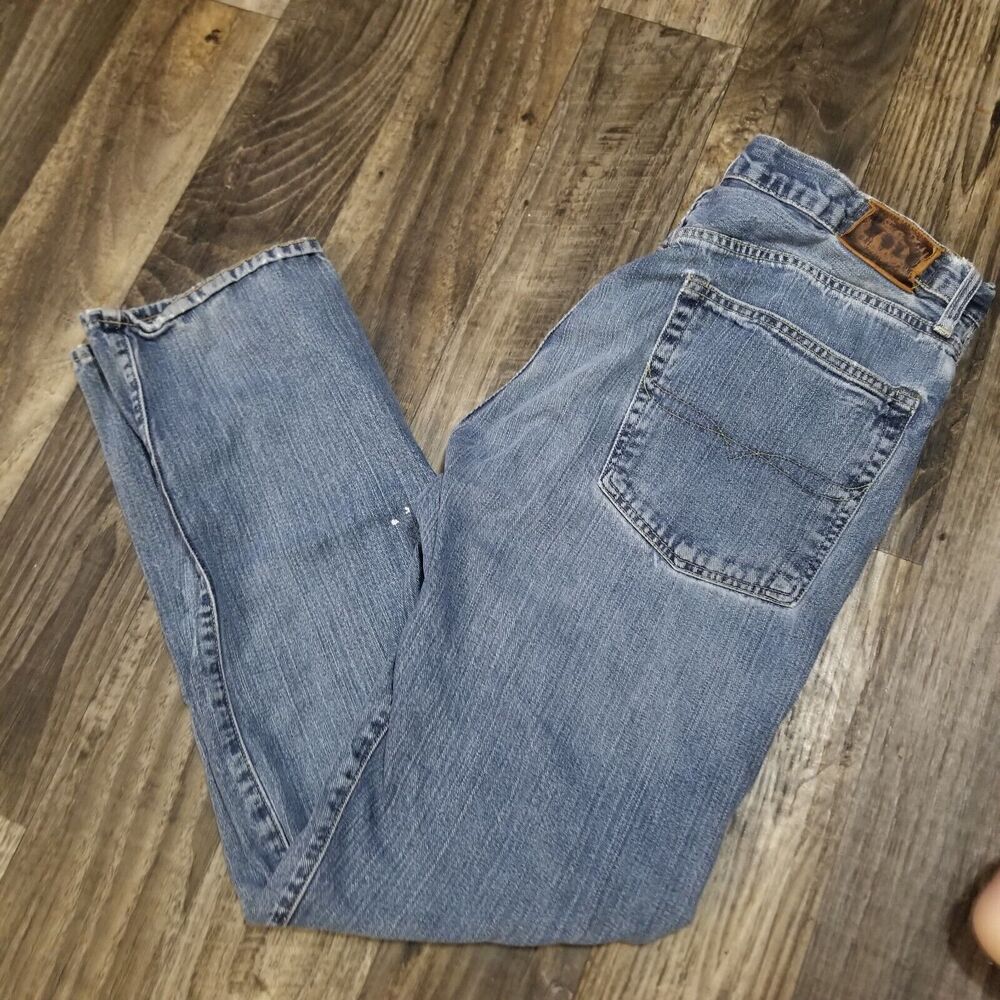 Ralph Lauren Polo Jeans 36x34 Faded Y2K Washed Out Cotton Vintage Distressed
